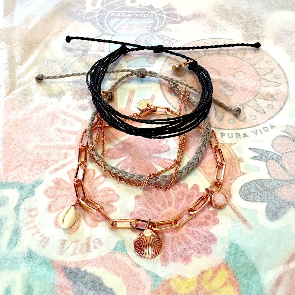 Pura Vida June 2021 “Hamptons” bracelet club set - Picture 6 of 6
